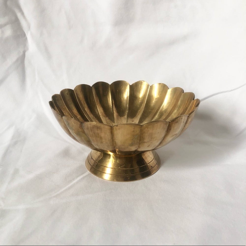 Solid Brass Dish